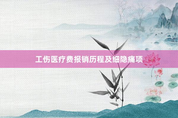 工伤医疗费报销历程及细隐痛项